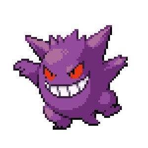 Gengar sprite